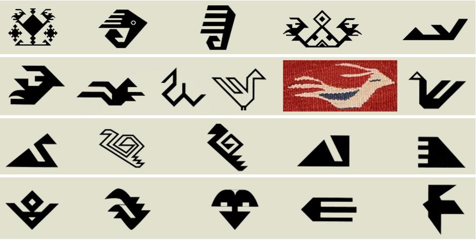 Rug Symbols What Does The Bird Symbol Mean Azadi Fine Rugs