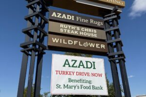 AZADI Fine Rugs and BELLA Fine Goods Launch 10th Annual  \”Living is Giving” Turkey Drive