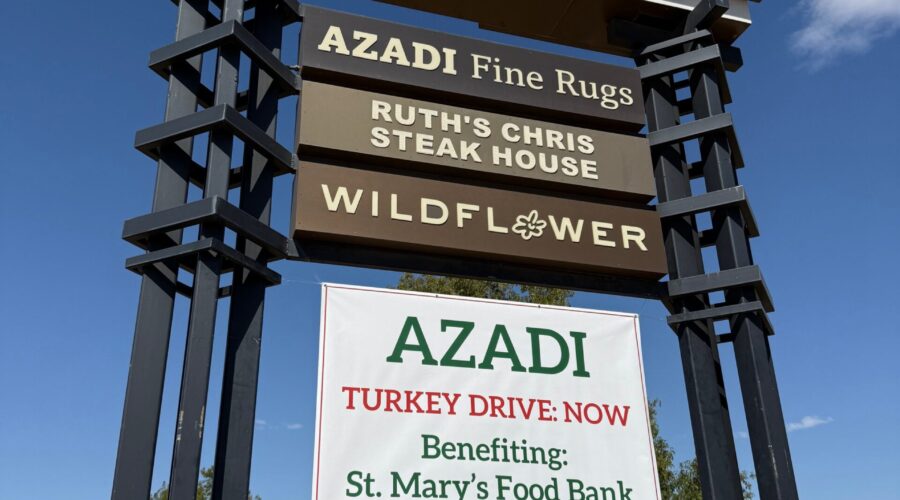 AZADI Fine Rugs and BELLA Fine Goods Launch 10th Annual  \”Living is Giving” Turkey Drive